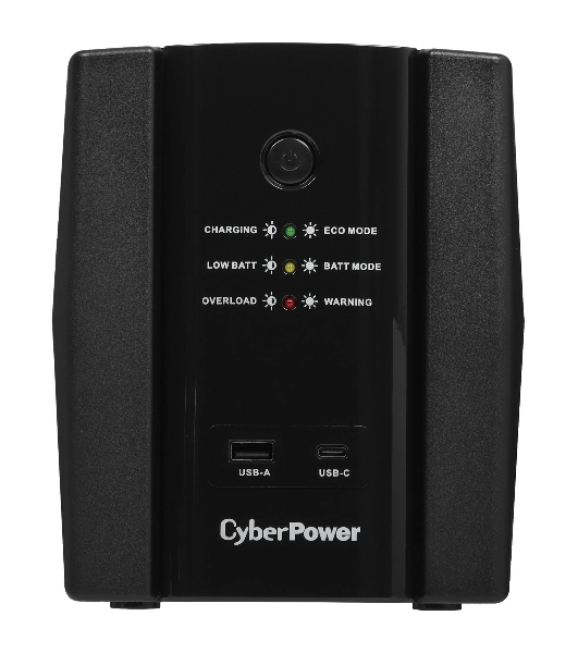 Источник бесперебойного питания CyberPower UT1500EIG/1500 ВА/900 Вт/USB/RJ-11/RJ-45/6xIEC 320 C13 (компьютерная)