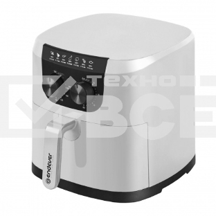 Аэрогриль Endever Skyline AF-126, белый, мощность 1800 Вт, объем 4,5 л, механическое панель управления, температура 80-200 С, 2 шт/уп.