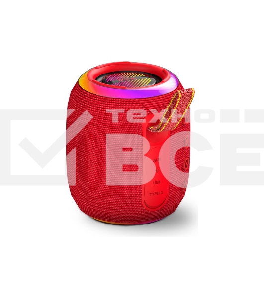 Портативная колонка BQ PBS4005 красный 10 Вт Bluetooth