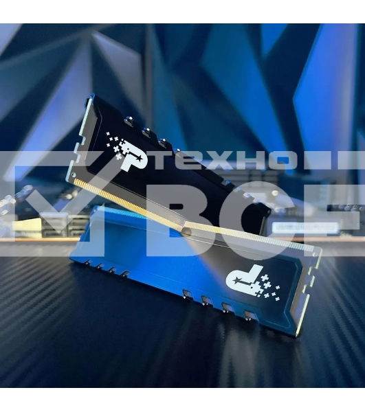 Оперативная память Patriot Signature Premium, DDR5, 16GB (1x16 GB), 4800 MHz, CL40, радиатор, черный
