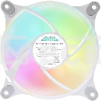 Вентилятор для корпуса GMNG GG-CF120FRGB3-PWMWH белый, 120 мм, 2000 об/мин, 26 дБ, 4 pin, фото4