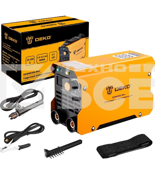 Сварочный аппарат Deko DKWM250A Mini инвертор ММА 4.2кВт