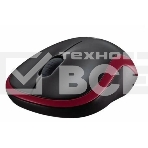 Мышь беспроводная Logitech M186 черный/красный, 1000 dpi, радиоканал, USB, кнопки - 3, фото2