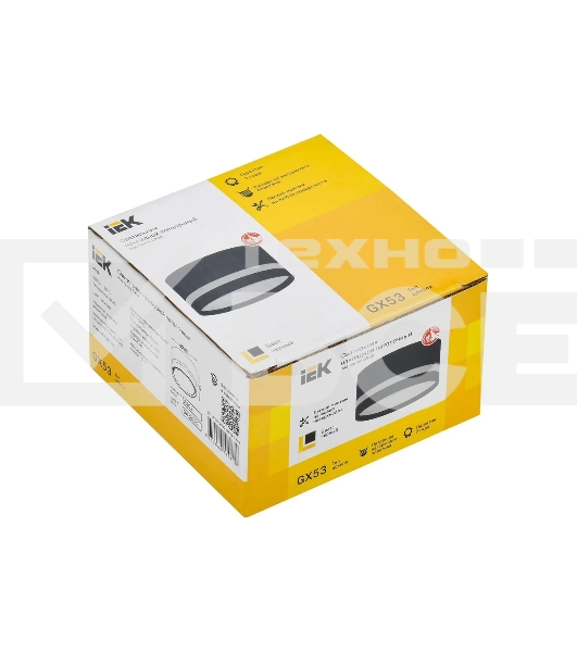 Светильник 4032 накладной потолочный под лампу GX53 черный LIGHTING