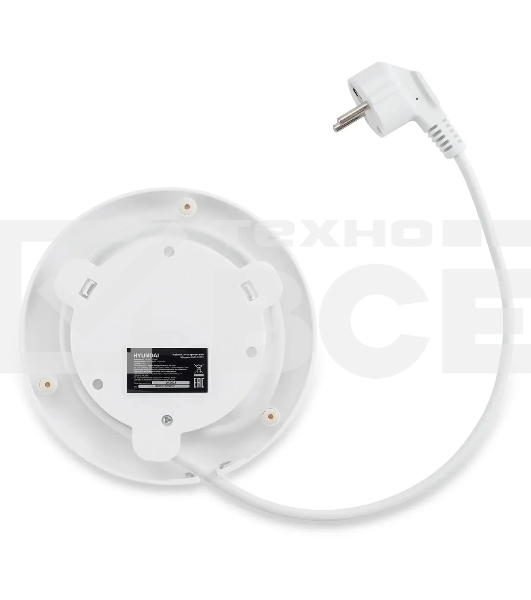 Чайник электрический Hyundai HYK-P4025 2л. 2200Вт белый (корпус: пластик)
