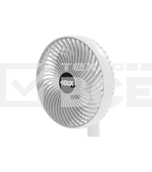 Вентилятор настольный DUX 60-0214 USB, белый, 6 Вт