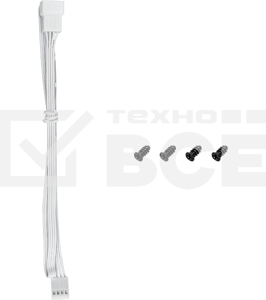 Вентилятор для корпуса DEEPCOOL FT14 белый, 140 мм, 1650 об/мин, 25.1 дБ, 4 pin