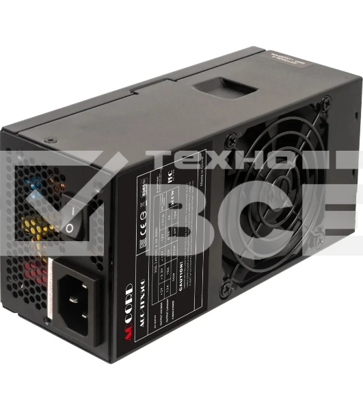 Блок питания Accord ACC-TFX500, 500Вт, 500Вт, 80 PLUS белый, 80мм, черный