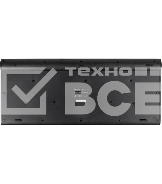 Клавиатура A4Tech KLS-7MUU проводная USB серебристый/черный
