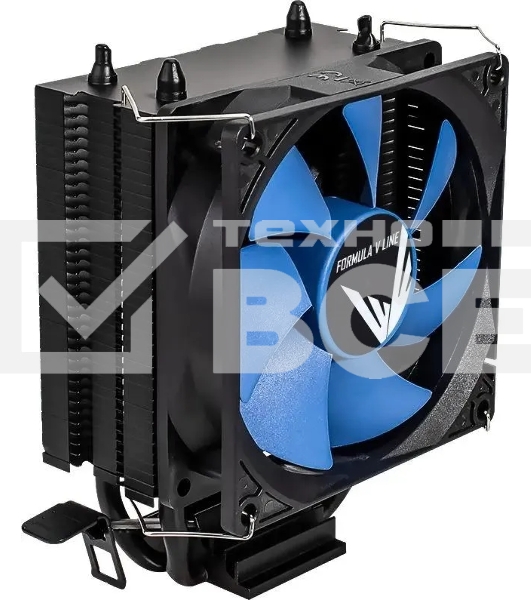 Устройство охлаждения (кулер) Aerocool Formula Ice Boid 2PSDA черный 90мм алюминий+медь 2100rpm 34db 4-pin 100W 135мм