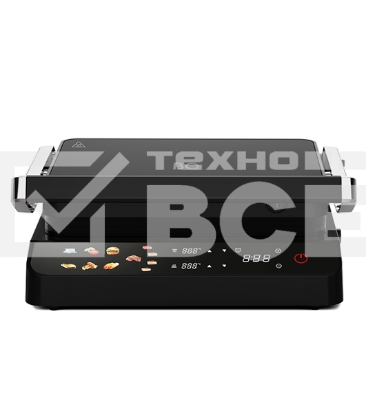 Электрический гриль BQ GR3008 Black-Steel
