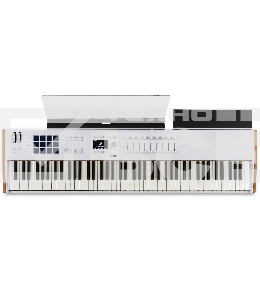 Клавиатура MIDI [231641] Arturia [KeyLAB 88 MK3 White] 88 клавиш, полновзвешенная с velocity&aftertouch, молоточковая механика Fatar