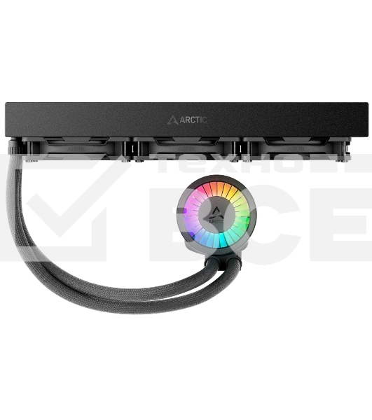 Система жидкостного охлаждения Arctic Cooling Liquid Freezer III Pro 360 ARGB ACFRE00184A черный 120мм алюминий+медь 2500rpm 31db 4-pin