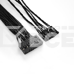 Компьютерный корпус Miditower ExeGate UN-605B-UN600 (ATX, БП UN600 с вент. 12см, 2*USB, аудио, блокировка, черный), фото2