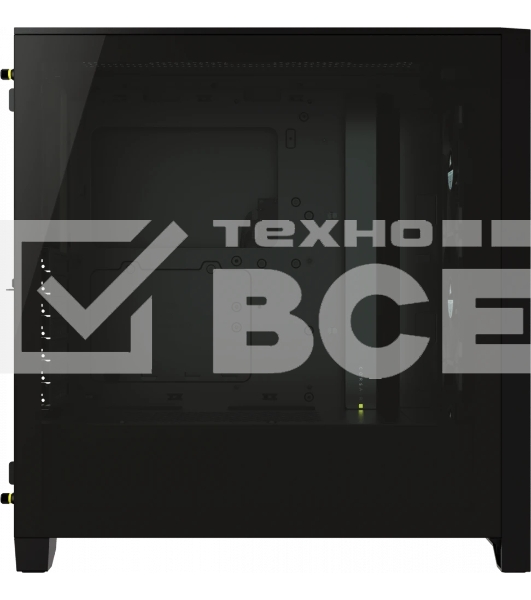 Компьютерный корпус Corsair iCUE 4000X RGb CC-9011204-WW Tempered Glass Mid-Tower, Black