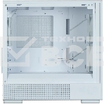 Компьютерный корпус Zalman P10 NAMU, MATX, белый, WINDOW, FRONT COVER WALNUT, 2x3.5