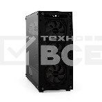 Компьютерный корпус Miditower ExeGate i3 BASE-NPX500 (ATX, БП 500NPX с вент. 12 см, с окном, 1*USB+1*USB 3.0, аудио, 4 вент. 12см с RGb подсветкой), фото6