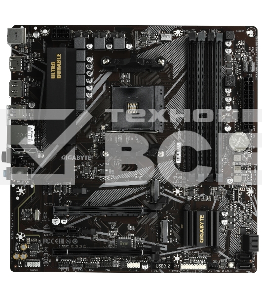 Материнская плата Gigabyte B550M DS3H AC R2, AM4, AMD B550, 4xDDR4, 4xSATA, 2xM.2, 1xPCIe 4.0 x16, 1xPCIe 3.0 x4, 1xPCIe 3.0 x1, 1xDP, 1xHDMI, 1x1Gb LAN, Wi-Fi, Bluetooth 5.0, 4xUSB-A 5Gbps, 2xUSB-A 2.0, 3x3.5 мм, 7.1, mATX