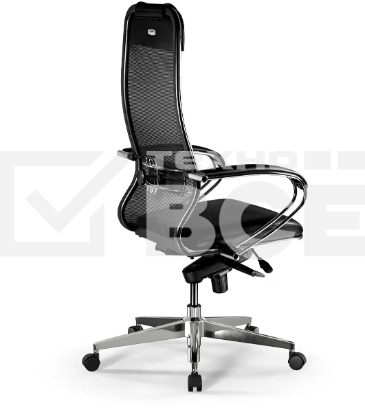 Кресло Метта Comfort S Infinity Easy Clean сет./экокожа с подголов. крестов. металл хром (комплект 1 шт)