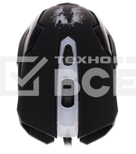 Комплект клавиатура+мышь Qumo Spirit of Wisdom проводной, USB, 2400 DPI, чёрный