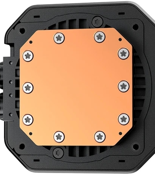 Кулер с водяным охлаждением Deepcool LM420 ARGB Soc-AM5/AM4/1200/1700/1851 черный 4-pin 25.2dB Al LCD 2176gr Ret (R-LM420-BKDMMC-1)