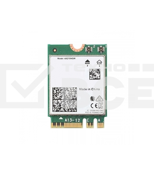 Адаптер беспроводных локальных сетей Intel® Wi-Fi 6E AX210 (Gig+) (AX210NGW)