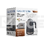 Чайник электрический Galaxy Line GL 0332, графитовый, пластик, 2200 Вт, 1,7 л, фото2