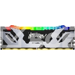 Оперативная память Kingston Fury Renegade, DDR5, 48GB (1x48GB), 6400MHz, CL32, с радиатором, RGB, серебристый/черный, фото 1