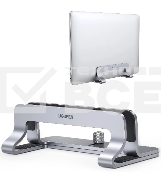 Подставка для ноутбука Universal Vertical Aluminum Laptop Stand UGREEN LP258-20471 Silver (20471)