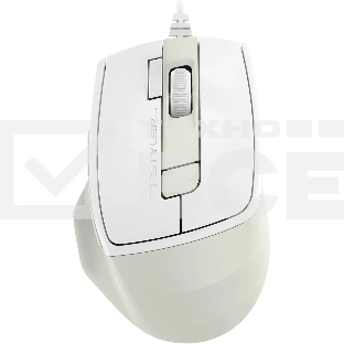 Мышь проводная A4Tech Fstyler FM45S Air бежевый, 2400 dpi, USB, кнопки - 7
