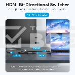 Переключатель - разветвитель Vention HDMI v2.0 4K двунаправленный 2x1/1x2, фото7
