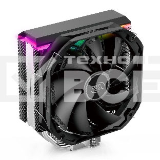 Кулер для процессора DEEPCOOL AS500 черный, 140 мм, алюминий/медь, 1200 об/мин, 26 дБ, 4 pin, 220 Вт, 164 мм