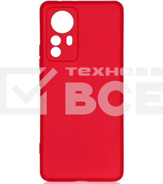 Чехол (клип-кейс) DF xiOriginal-30 для Xiaomi 12 Pro красный