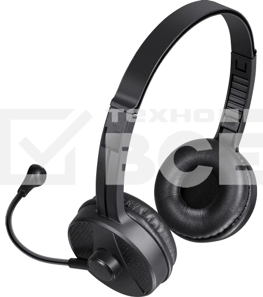 Гарнитура проводная Defender Tune 160 (черный, провод 1.8 м) (63164)