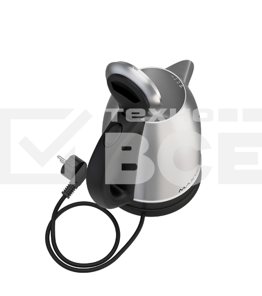 Чайник электрический Maxvi KE2021S silver-black