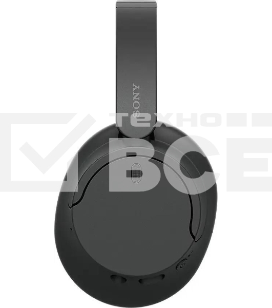 Беспроводные/проводные наушники SONY WH-CH720N черный, полноразмерные, Bluetooth + проводной, активное шумоподавление, до 50 ч