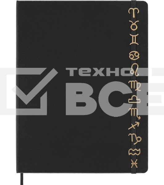 Шильд-символ Moleskine Zodiac Signs Водолей, металл, золотистый, коробка с европодвесом, PINAQUARIUSGOLD