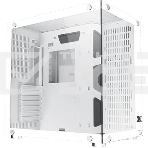 Компьютерный корпус Xigmatek Aquarius Plus White EN46430 ATX, USB3.0x2+USB2.0x1, Front &Left TG, 7PCS AY120 Fan, EN46430 Frontx3+Bottomx3+Rearx1, фото6