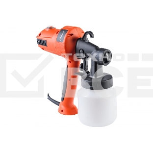 Краскопульт электрический PATRIOT SG 350. 450Вт., 740 мл/мин., Сопло: 2,6 мм.