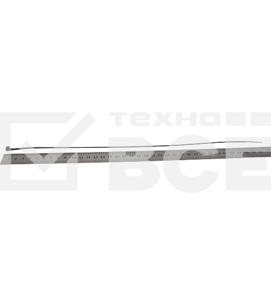 Нейлоновые стяжки Fortisflex КСС 4х370 черный 100 штук