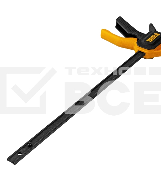 Струбцина Denzel F-образная, быстрозажимная, 300 х 55 мм, усиленный нейлоновый корпус