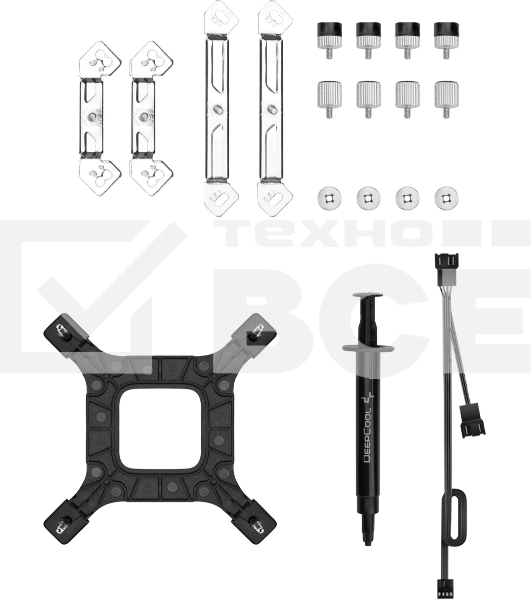 Кулер для процессора DEEPCOOL AK620 DIGITAL SE LGA20XX/1700/1200/115X/AM5/AM4 (9шт/кор, TDP 260W, PWM, DUAL Fan 120мм, 6 тепл. трубок, ARGb, черный) RET (R-AK620-BKADMN-GJD)