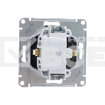 Механизм розетки 1-м СП AtlasDesign с заземл. защ. шторки 16А мокко SchE ATN000645, фото2