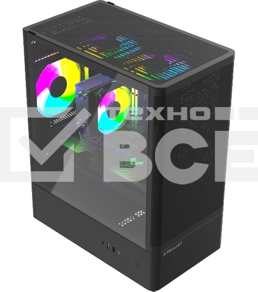 Компьютер Teclast G03 Ryzen 5 9600X (3.9) 32Gb SSD1Tb RTX5060TI 16Gb Windows 11 Pro GbitEth WiFi BT 500W черный (G03 9600X32G1T5060T16BKRU)