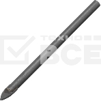 Сверло по керамической плитке и стеклу Matrix, 4 мм, цилиндрический хвостовик, фото6