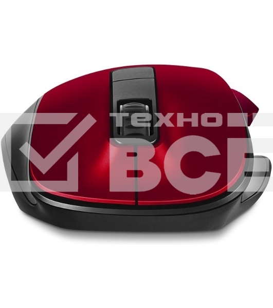 Мышь беспроводная SVEN RX-525SW красная (бесшумн. кл., 5+1кл. 600-1400DPI, Soft-touch, блист.)