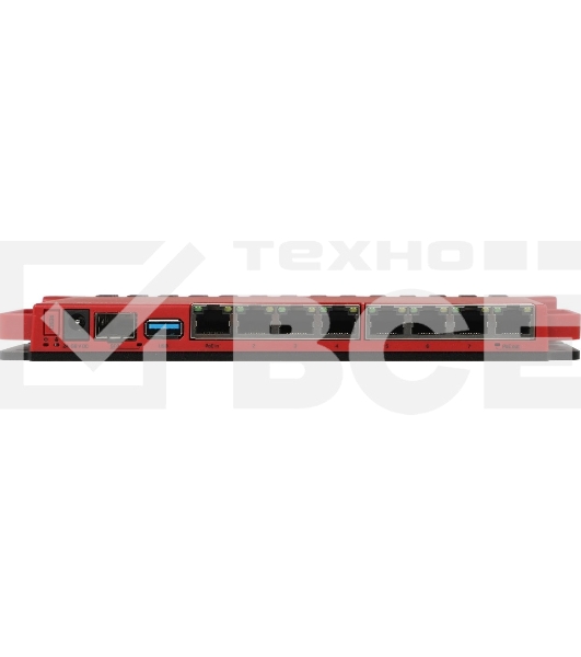 Роутер беспроводной MikroTik L009UiGS-2HaxD-IN AX600 10/100/1000BASE-TX, 2.4Ггц, 8*1Gbit, 1*SFP 2.5Gbit