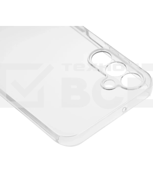 Чехол (клип-кейс) BoraSCO для Samsung Galaxy A15 Silicone Case прозрачный (72885)