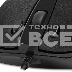 Мышь проводная SVEN RX-95 черный, 4000 dpi, USB, кнопки - 6, фото3