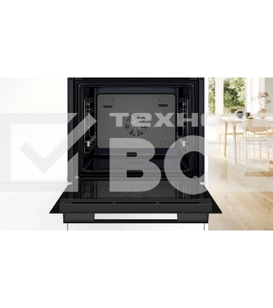 Духовой шкаф электрический Bosch HUA736EA0T черный